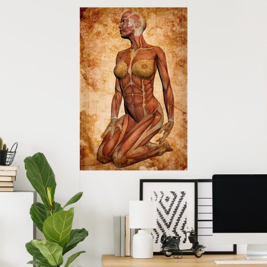 女性の力 ポスター (ホームオフィス)