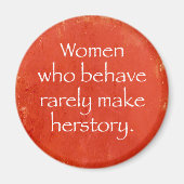 女性の力 マグネット (正面)