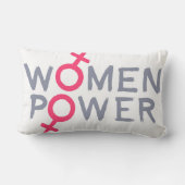 女性の力 ランバークッション (裏面)
