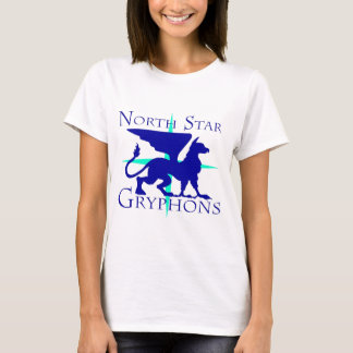 女性の北極星のGryphonsのTシャツ Tシャツ