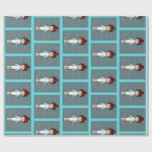 女性の医者包装紙 ラッピングペーパー (フラット)