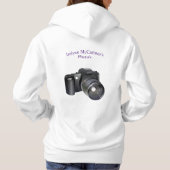 女性の十字着 パーカ (裏面)