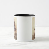 女性の半身のポートレート マグカップ (中央)