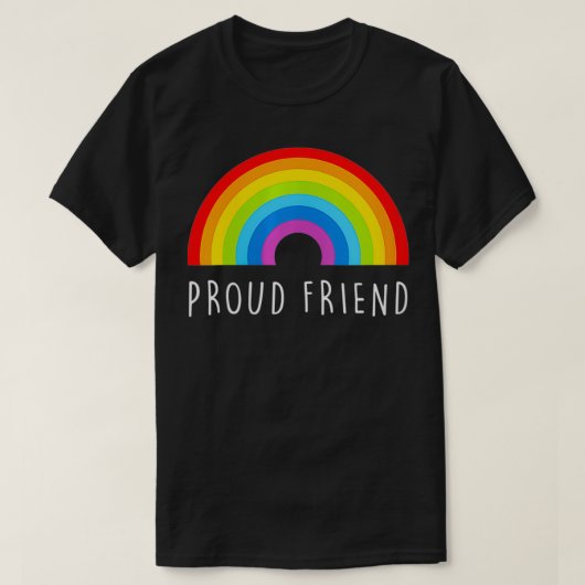 女性の友誇りを持った人LGBTQ同盟ゲイプライドVNeck1 Tシャツ (デザイン正面)