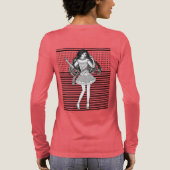 女性の友達 トライブレンドＴシャツ (背面)