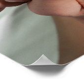 女性の受け取り足マッサージ2 ポスター (角)