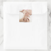 女性の受け取り足マッサージ スクエアシール (バッグ)