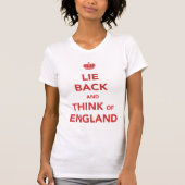 女性の合われたタンクトップの王冠 Tシャツ (正面)