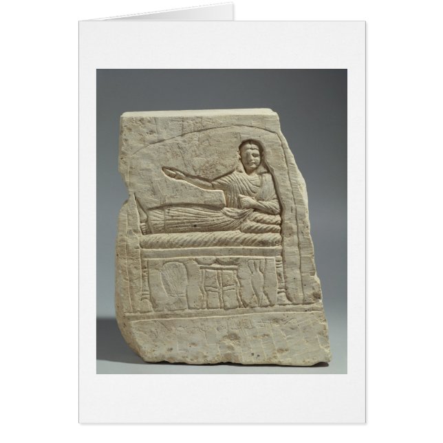 女性の名のArtemis、fr葬式のstela (正面)
