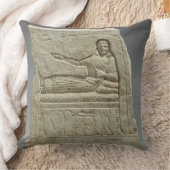 女性の名のArtemis、fr葬式のstela クッション (ブランケット)