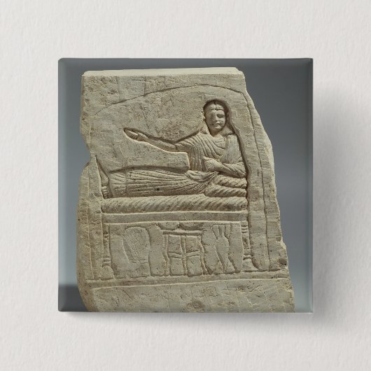 女性の名のArtemis、fr葬式のstela 缶バッジ (正面)