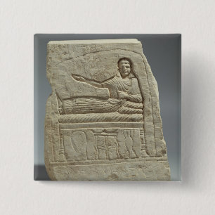 女性の名のArtemis、fr葬式のstela 缶バッジ