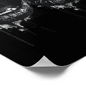 女性の唇プリントグラフィックY2k 2000sヴィンテージsumme ポスター (角)