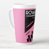 女性の国際的ボート カフェラテマグ (左アングル)