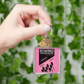 女性の国際的ボート キーホルダー (手)