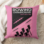 女性の国際的ボート クッション (ブランケット)