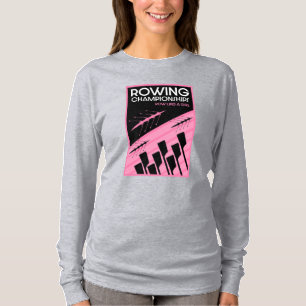 女性の国際的ボート Tシャツ