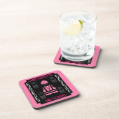 女性の土地測量士 コースター (右側)