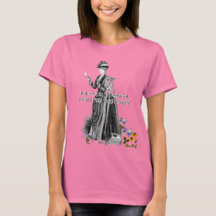 女性の土地測量用西洋測量ヴィンテージT-Shir Tシャツ
