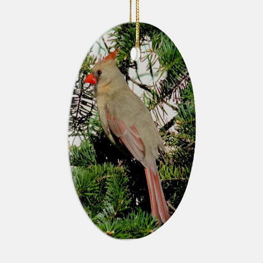 女性の基本的なクリスマスのオーナメント セラミックオーナメント (右)