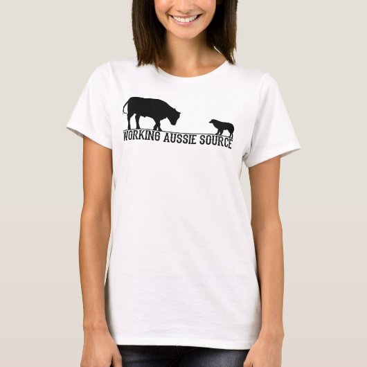 女性の基本的なワイシャツ Tシャツ (正面)