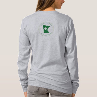 女性の基本的な長袖のTシャツ Tシャツ