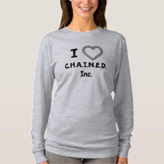 女性の基本的な長袖 Tシャツ