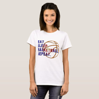 女性の基本的なฺBasketballのTシャツ Tシャツ