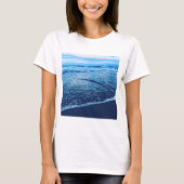 女性の基本的なTシャツの海洋 Tシャツ (正面)