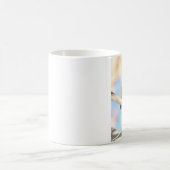 女性の基本的見ます コーヒーマグカップ (中央)