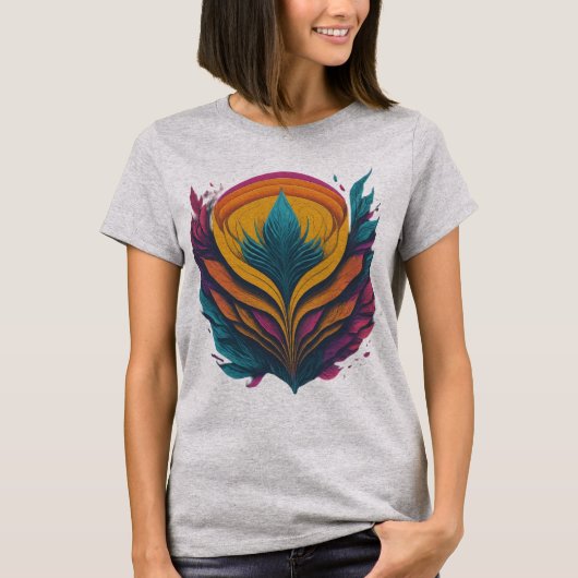 女性の基本 Tシャツ (正面)