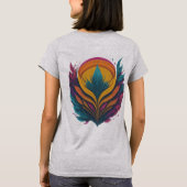 女性の基本 Tシャツ (裏面)