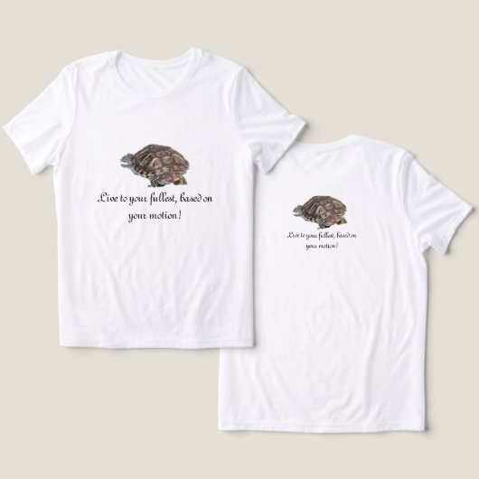 女性の基本Tシャツトライブレンドに住む トライブレンドＴシャツ (デザイン正面&裏面)