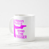 女性の場所 コーヒーマグカップ (正面左)