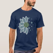 女性の夏エレガントの愛気に Tシャツ (正面)