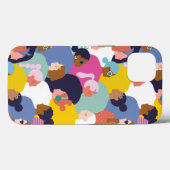 女性の多様性 – さまざまな人種の女性 Case-Mate iPhoneケース (裏面 (横))