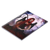 女性の夜の鬼 ノートブック (左側)