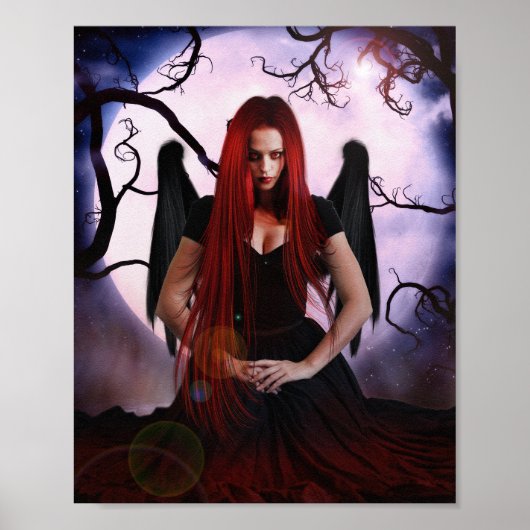 女性の夜の鬼 ポスター (正面)