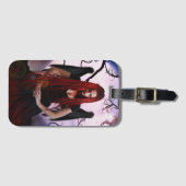 女性の夜の鬼 ラゲッジタグ (正面横)