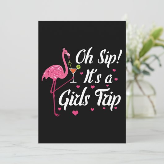 女性の女の子の夜の夏休みOh Sip 招待状 (スタンド正面)