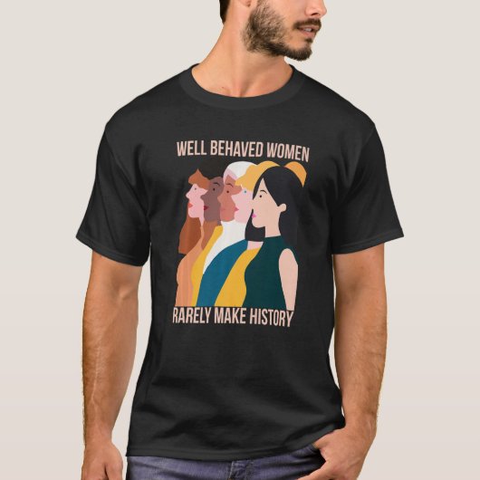 女性の女性の権利の女性のエンパワーメント虹We Tシャツ (正面)