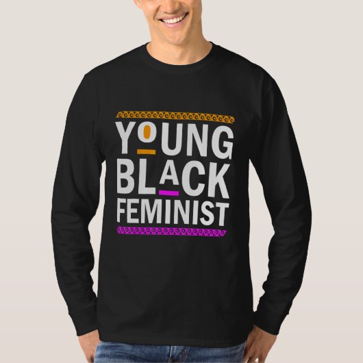女性の女性権利女性のエンパワーメントレインボーヨ Tシャツ (正面)