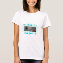 !!! 女性の妊婦のなTシャツの卵の殼-ゲーマーのお母さん Tシャツ