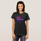 女性の姉妹の女性ストック書記レジェンドファイナンスBoo Tシャツ (正面フル)
