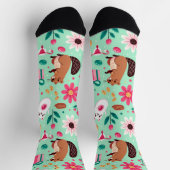 女性の婉曲 ソックス (上部)