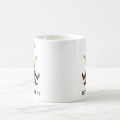 女性の定年退職のお祝いに コーヒーマグカップ (中央)