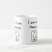 女性の定期テーブル名mag コーヒーマグカップ (中央)