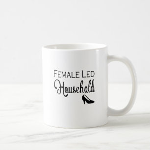 女性の導かれた世帯のマグ コーヒーマグカップ