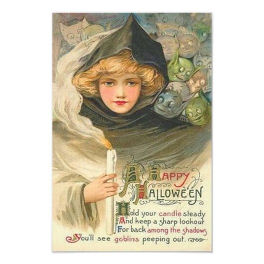 女性の小悪魔 フォトプリント            (正面)