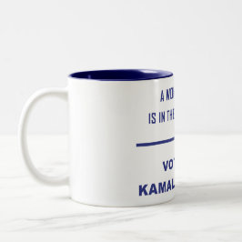 女性の居場所は… ツートーンマグカップ